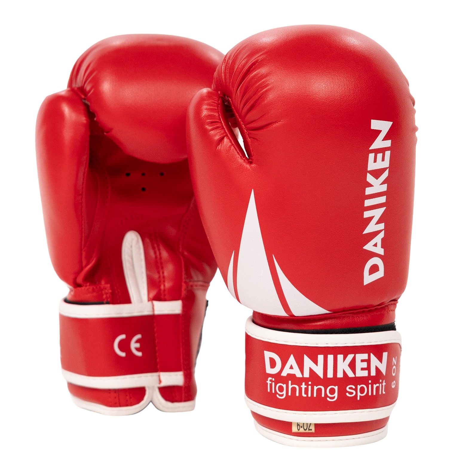 Rękawice bokserskie Daniken Junior dla dzieci czerwone
